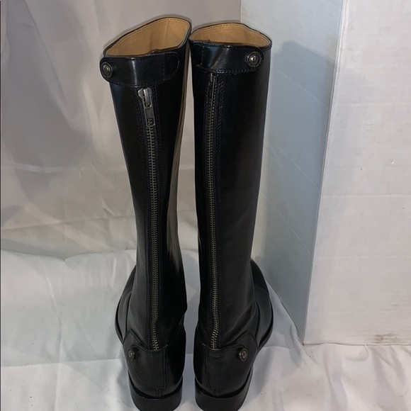 New Frye tall leather boots size-6.5 B - Picture 3 of 7